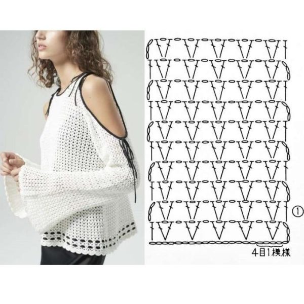 20 Modelos atuais de blusa de crochê