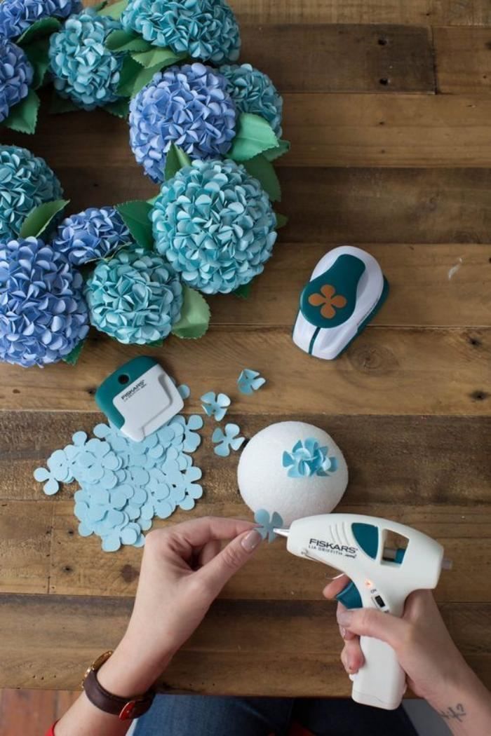 Ideias e modelos de flores de papel gigante - passo a passo