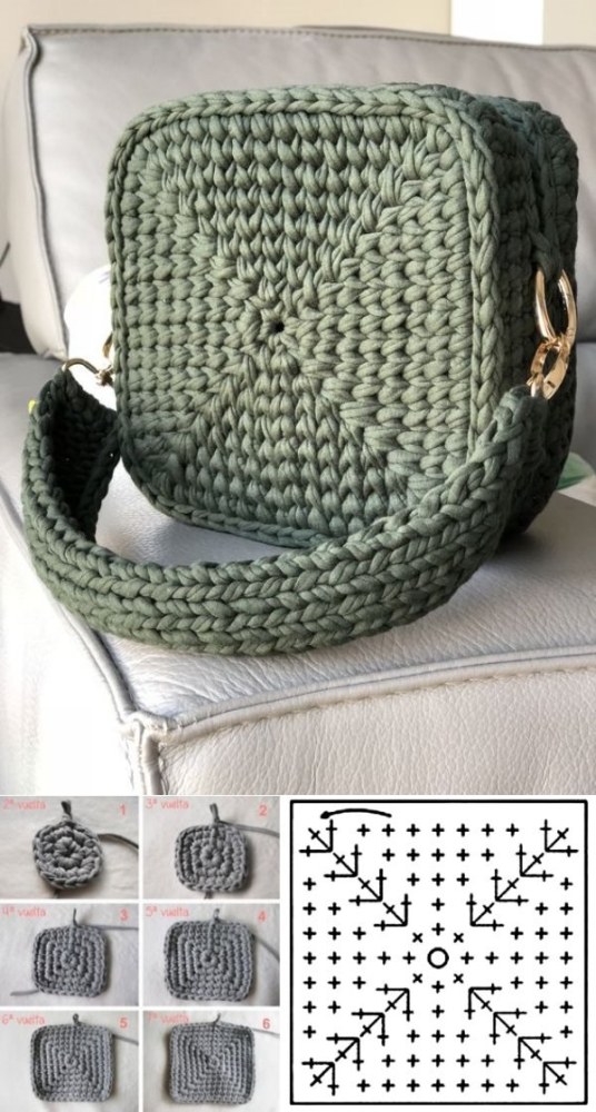 Faça e Lucre: 11 modelos de bolsa pequena de fio de malha