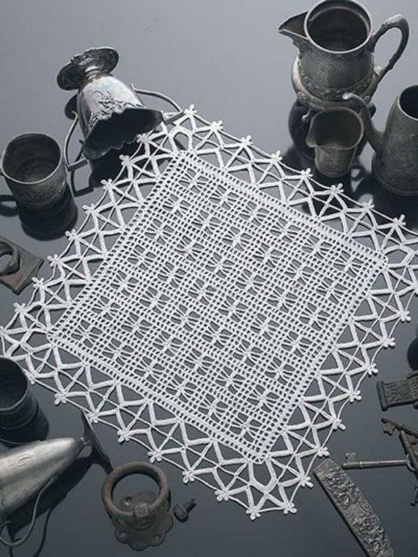 Toalhas de Mesa em Crochê com Gráficos