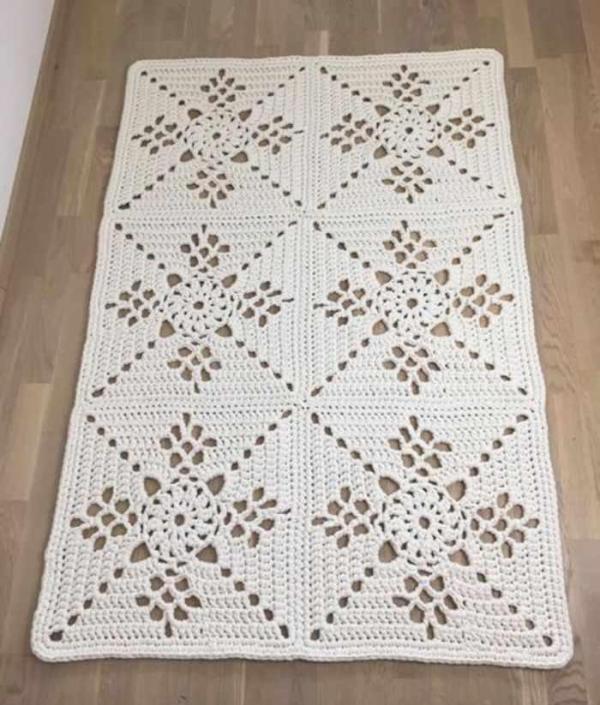 Toalhas de Mesa em Crochê com Gráficos