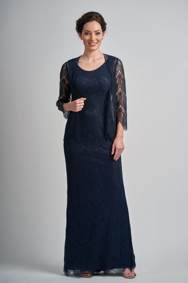 Moda festas: Vestido longo azul - Pantone 2020