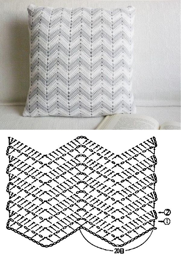 Casa bonita: 14 almofadas de crochê para copiar