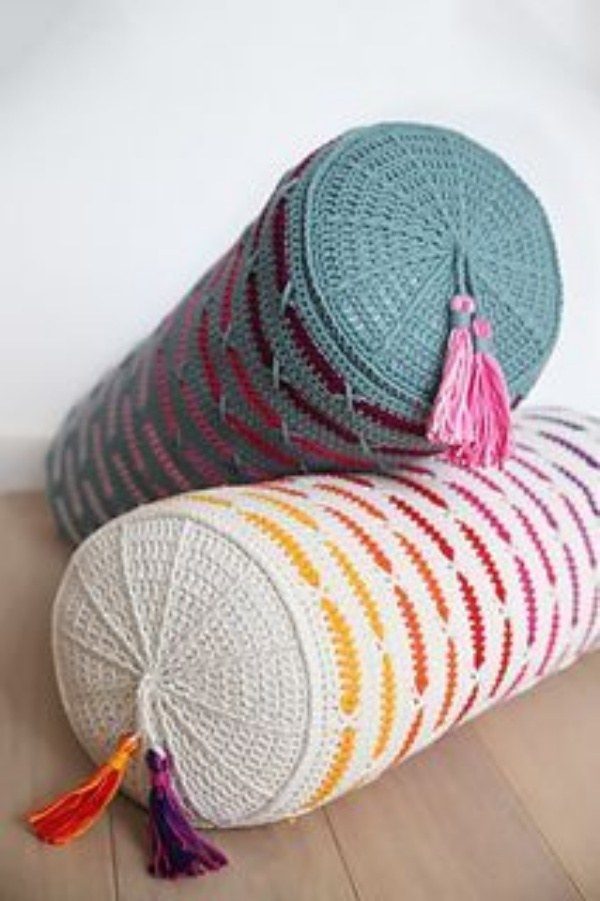 Casa bonita: 14 almofadas de crochê para copiar