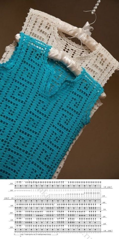 +11 modelos e ponto de crochê para blusas