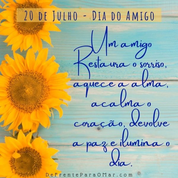 10 lindas frases para o Dia do Amigo - 20 de Julho