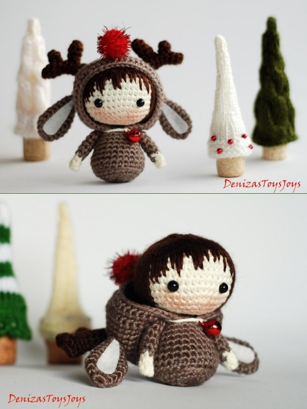Preparando o Natal: Amigurumis de Natal