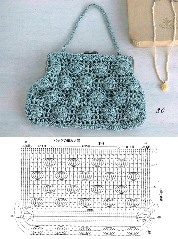 10 Modelos de Bolsa de Crochê com Receitas