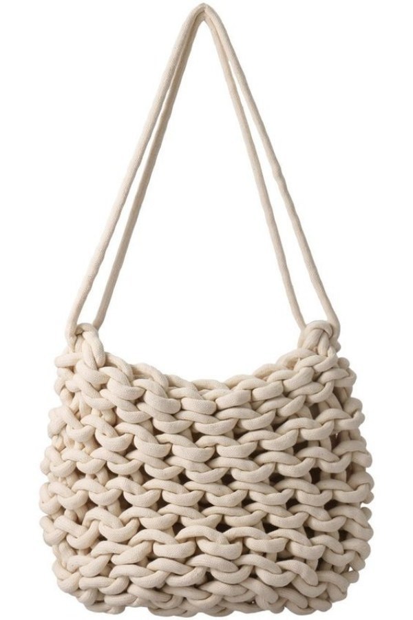 Modelos de bolsa de tricô com fio náutico