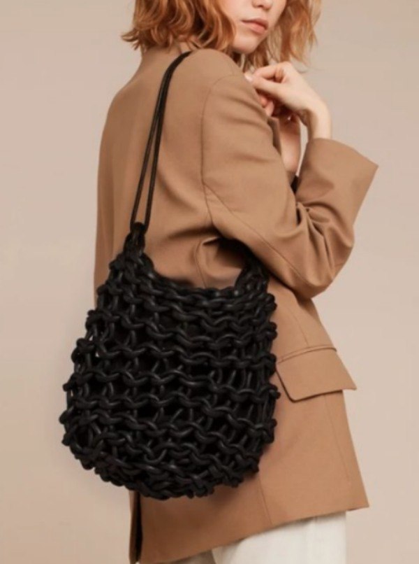 Modelos de bolsa de tricô com fio náutico