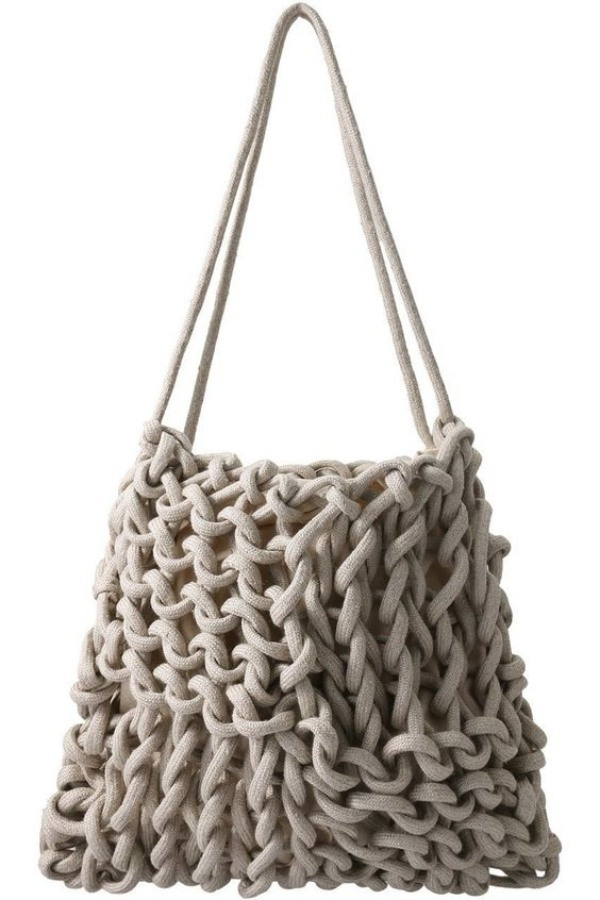 Modelos de bolsa de tricô com fio náutico