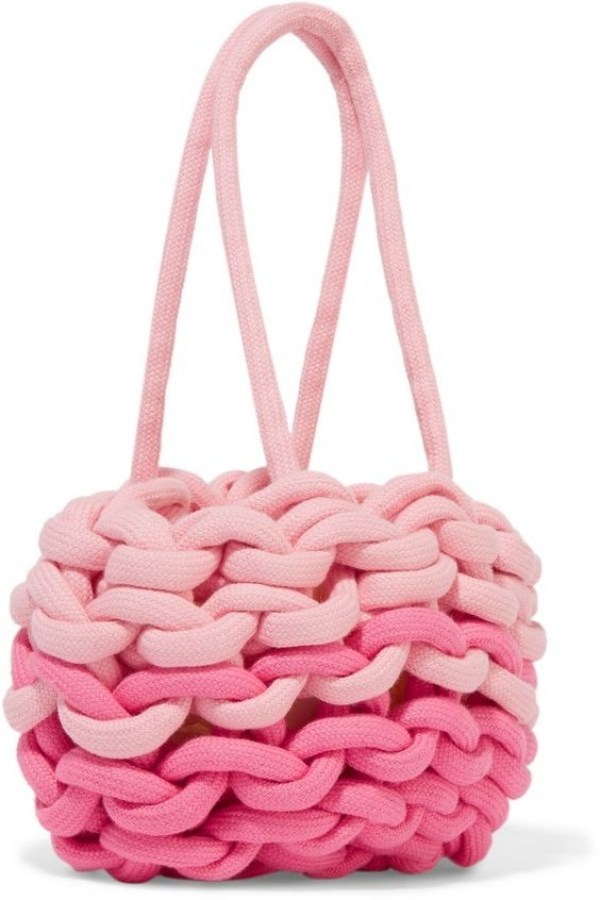 Modelos de bolsa de tricô com fio náutico