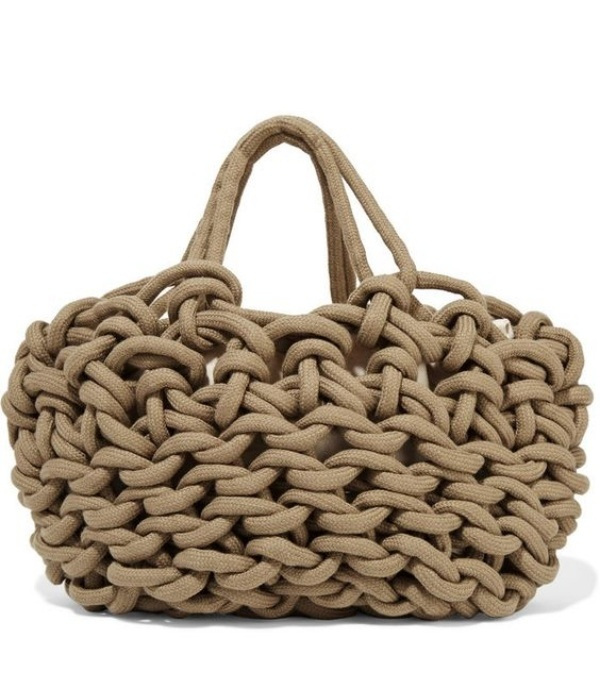 Modelos de bolsa de tricô com fio náutico