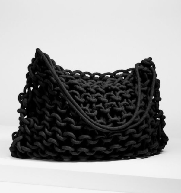 Modelos de bolsa de tricô com fio náutico