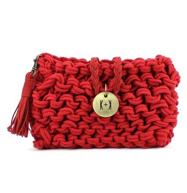Modelos de bolsa de tricô com fio náutico