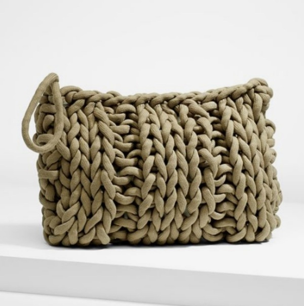 Modelos de bolsa de tricô com fio náutico