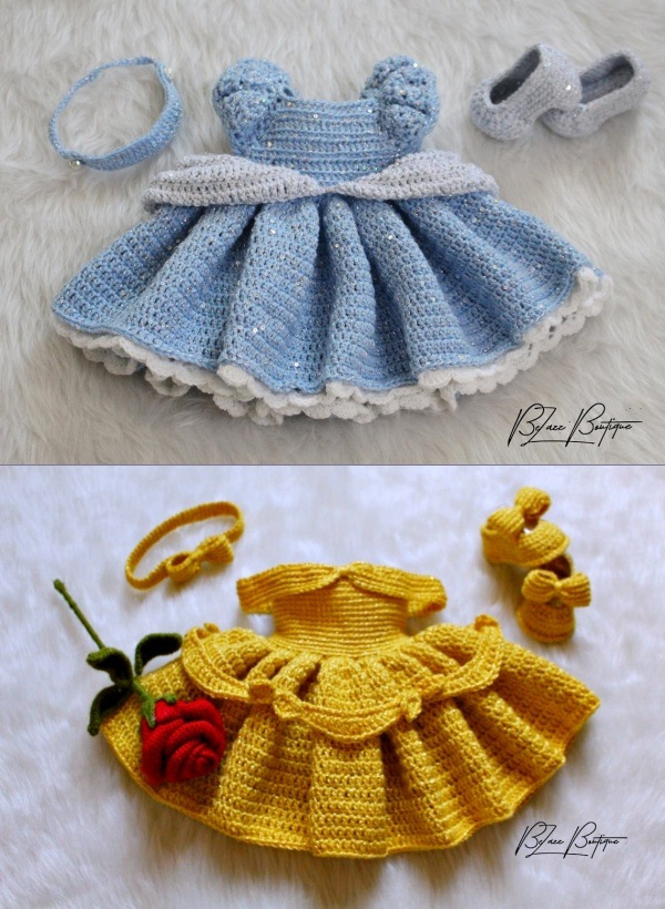 20 modelos de roupinhas de bebê de crochê
