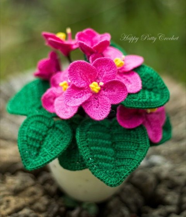 Crochê criativo: 14 belas inspirações de flores de crochê