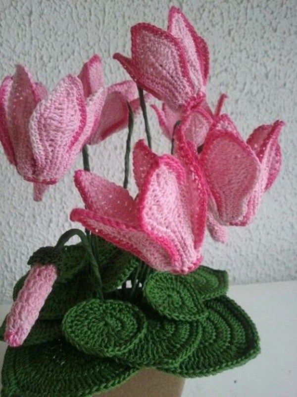 Crochê criativo: 14 belas inspirações de flores de crochê