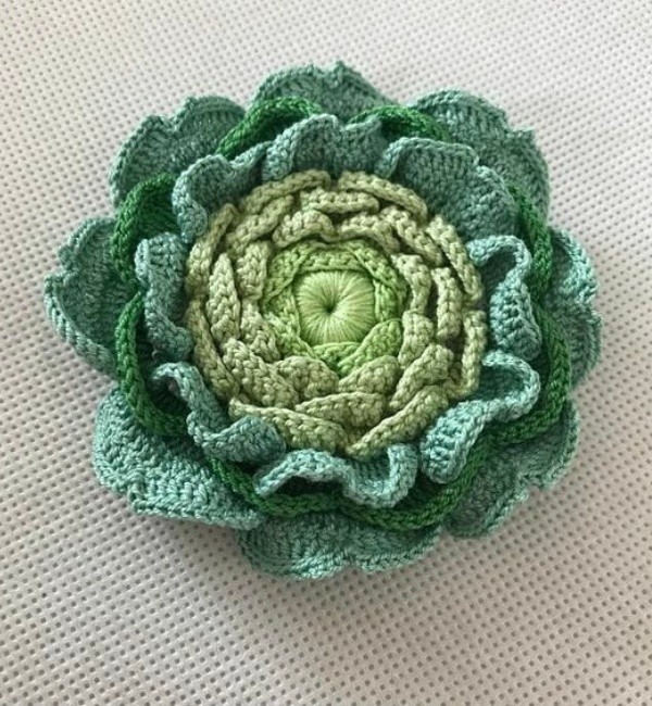 Crochê criativo: +14 belíssimas criações de flores de crochê