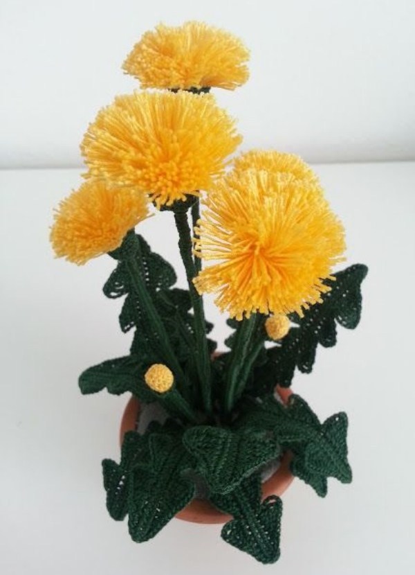 Crochê criativo - Flores de crochê que encantam