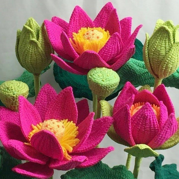 Crochê criativo - Flores de crochê que encantam