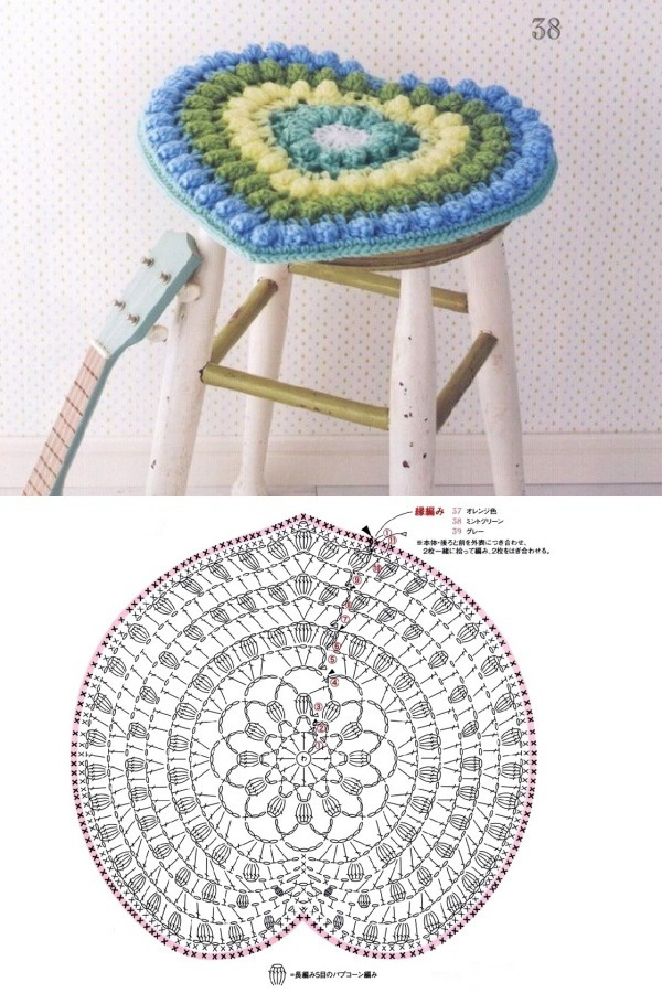 Faça e decore com estas lindas almofadas de crochê