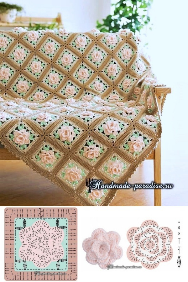 Manta ou almofada de crochê? 16 ideias para te inspirar!