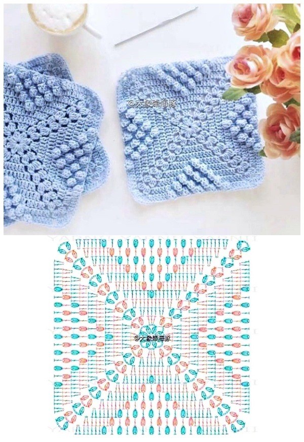 Colchas e almofadas de crochê -16 ideias para copiar