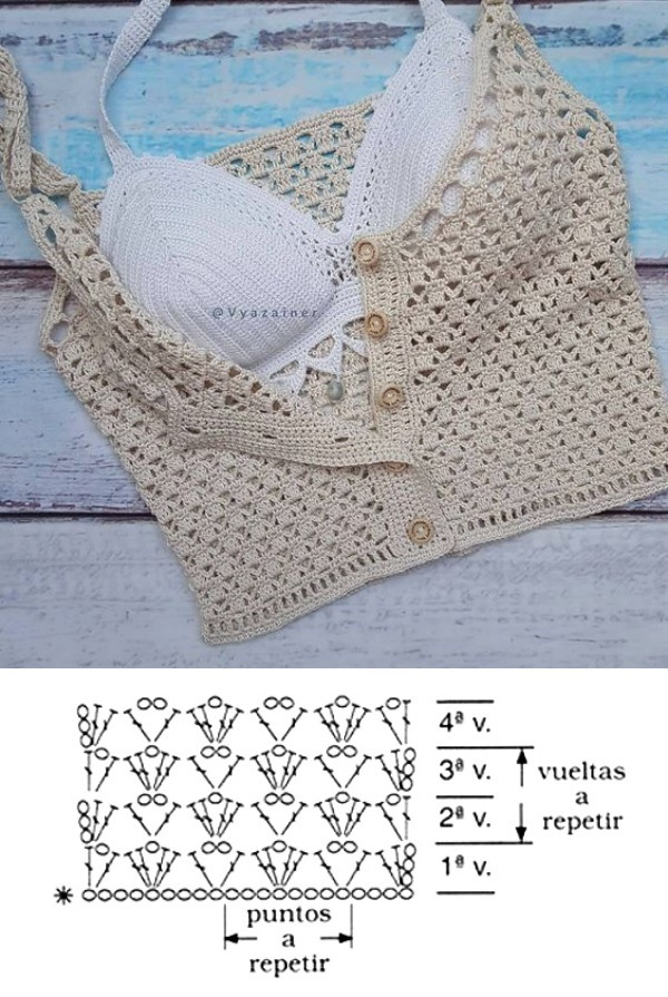Blusinhas Crop Top de Crochê para o Verão: 18 Looks Incríveis para Copiar