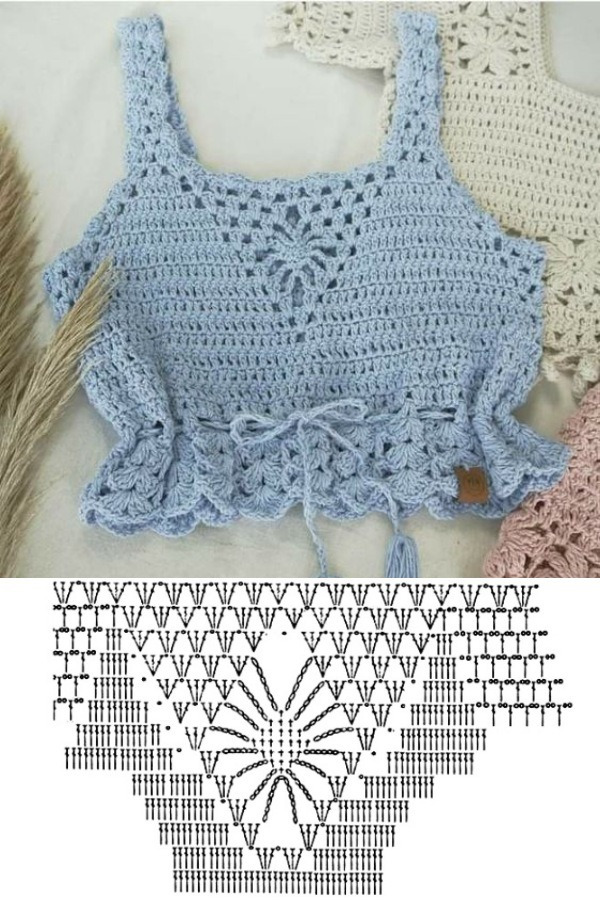 Blusinhas Crop Top de Crochê para o Verão: 18 Looks Incríveis para Copiar
