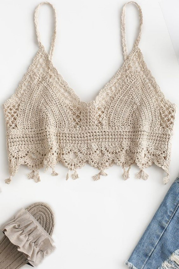 Blusinhas Crop Top de Crochê para o Verão: 18 Looks Incríveis para Copiar