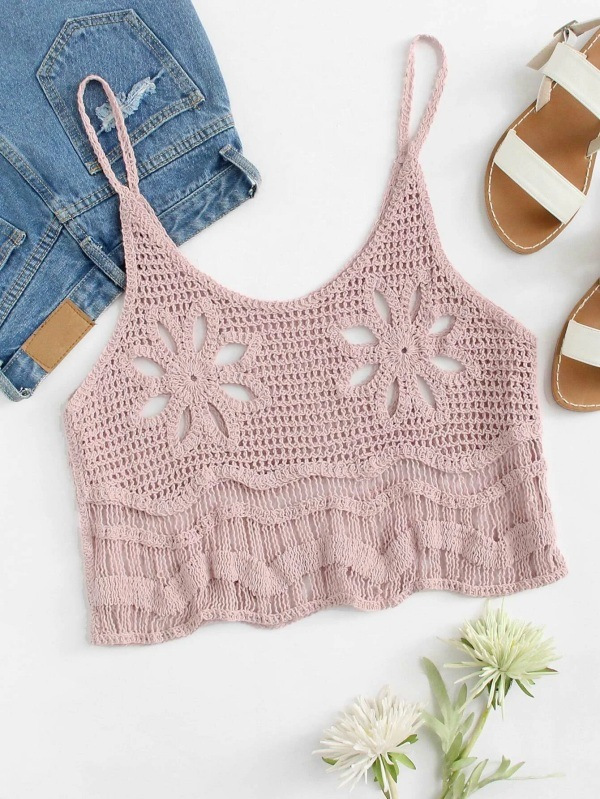 Blusinhas Crop Top de Crochê para o Verão: 18 Looks Incríveis para Copiar