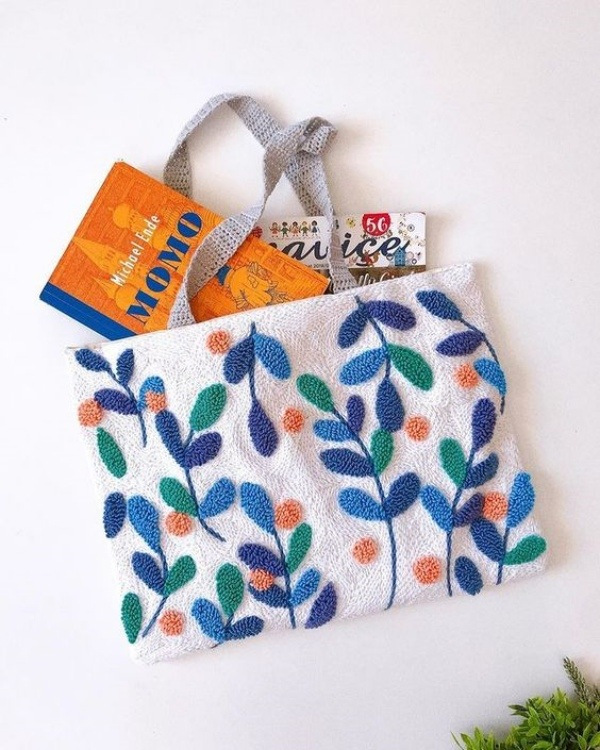Bordado Criativo: Bolsas em Ponto Russo