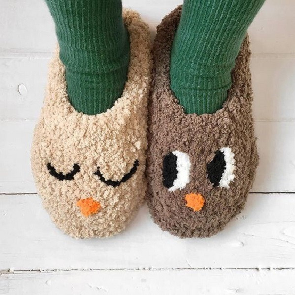 Para ficar em casa: Ponto russo nos chinelos