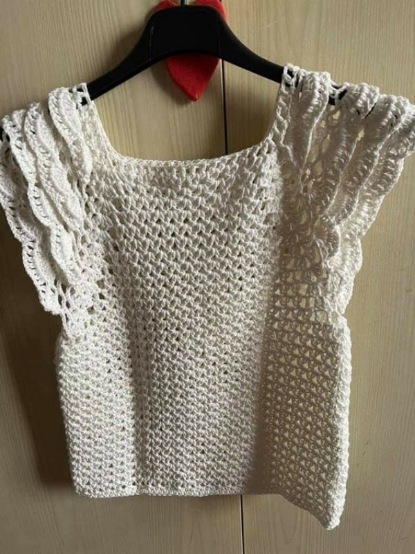 20 Modelos de manga de blusa de crochê para copiar