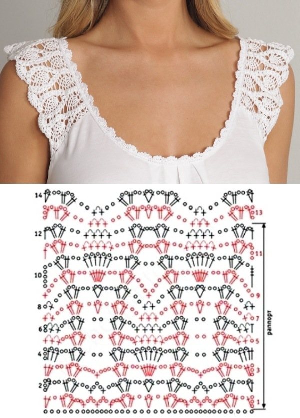 20 Modelos de manga de blusa de crochê para copiar