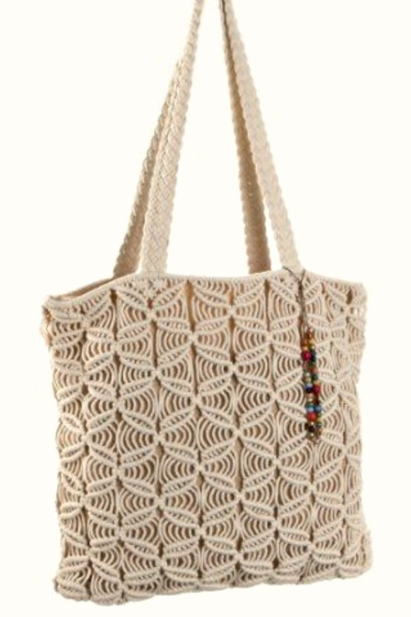 Artesanato Rico: Os belos modelos de bolsa grande de macramê