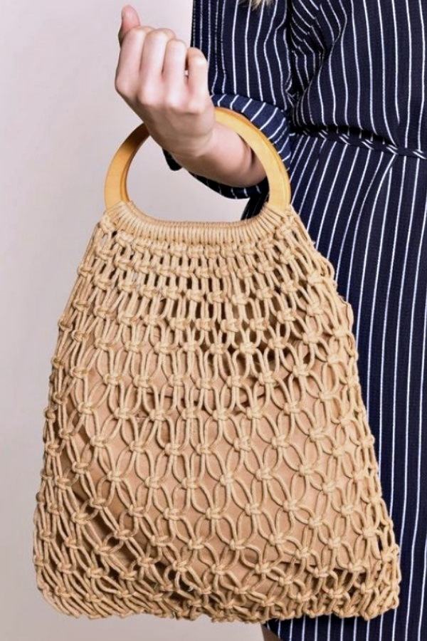 +16 Lindos modelos de bolsa de macramê