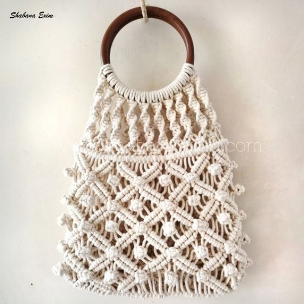 +16 Lindos modelos de bolsa de macramê