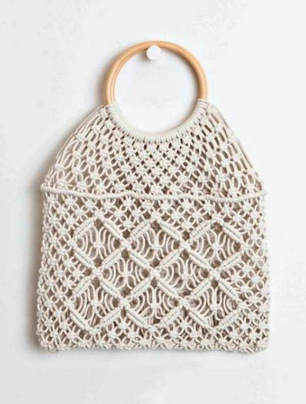 +16 Lindos modelos de bolsa de macramê