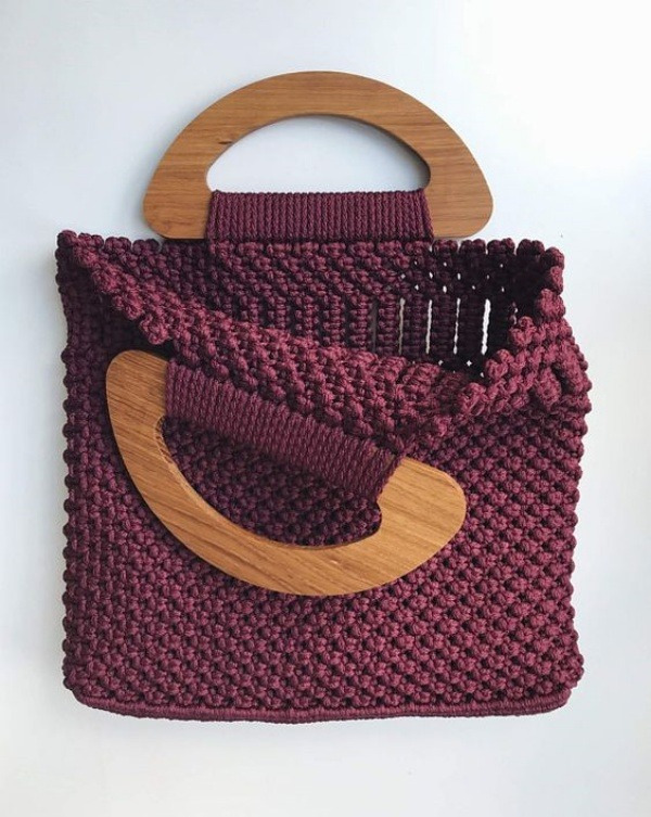 +16 Lindos modelos de bolsa de macramê