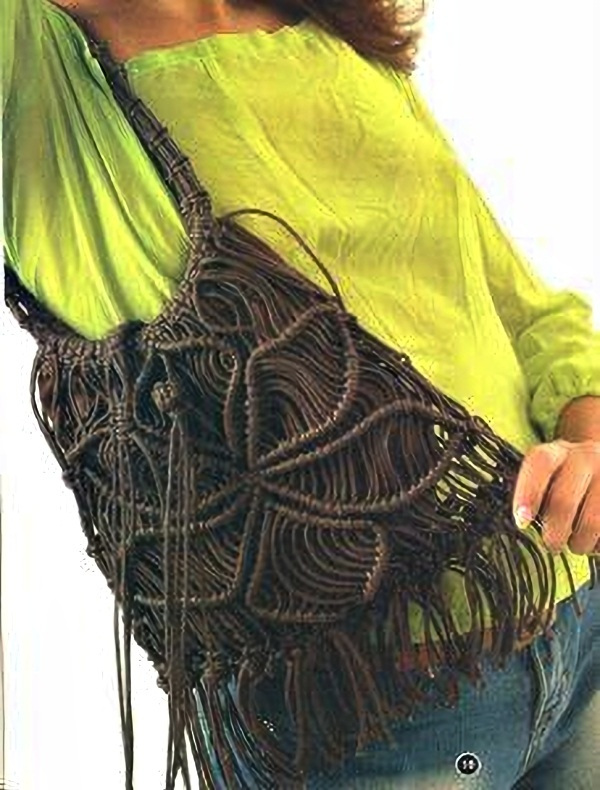 +16 Lindos modelos de bolsa de macramê