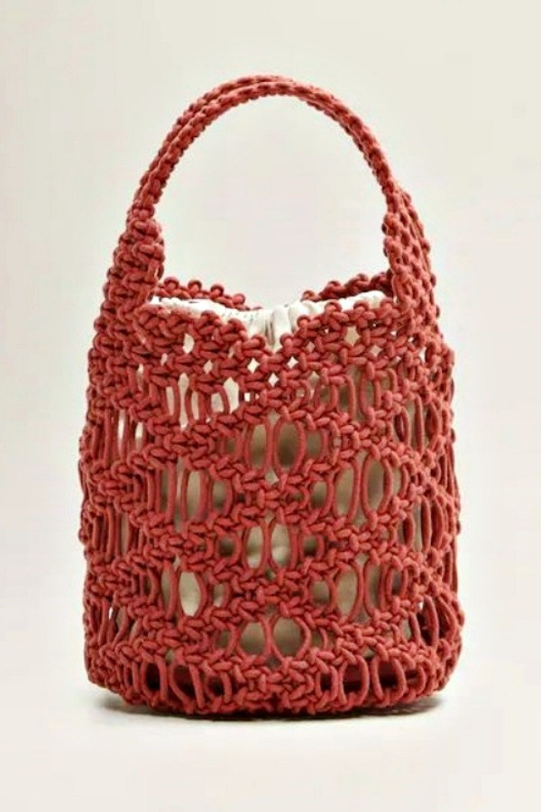 +16 Lindos modelos de bolsa de macramê