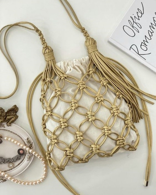 17 ideias de bolsas de macramê pequenas para copiar e vender!