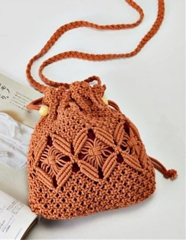17 ideias de bolsas de macramê pequenas para copiar e vender!