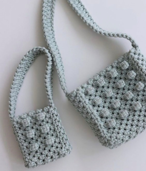 17 ideias de bolsas de macramê pequenas para copiar e vender!