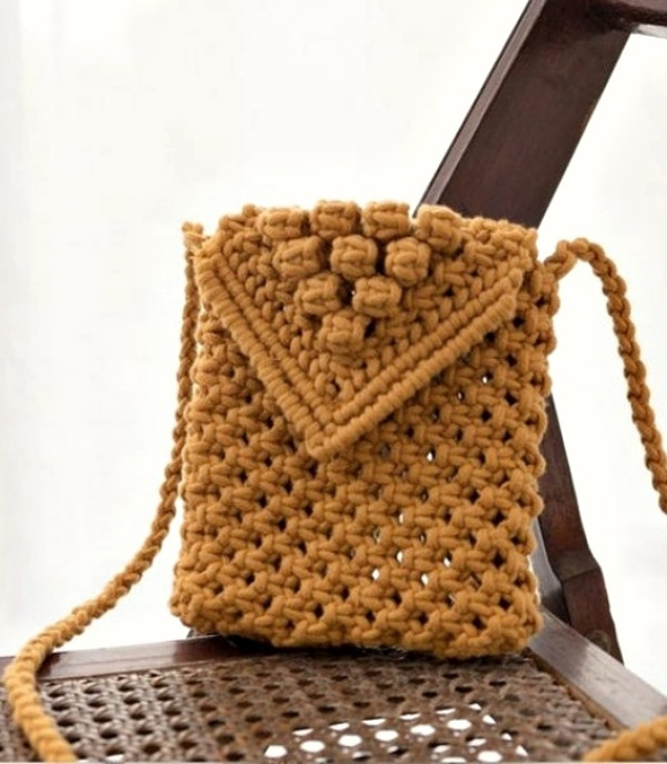 17 ideias de bolsas de macramê pequenas para copiar e vender!