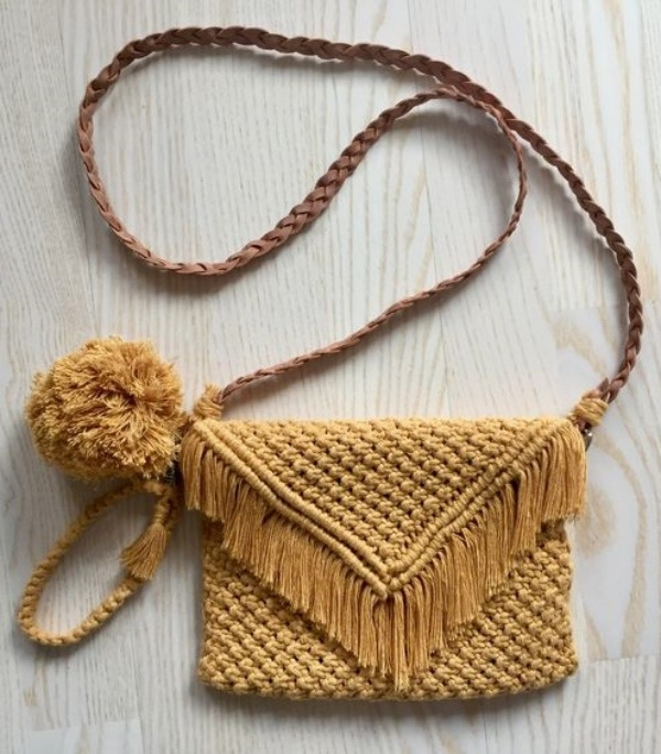 17 ideias de bolsas de macramê pequenas para copiar e vender!