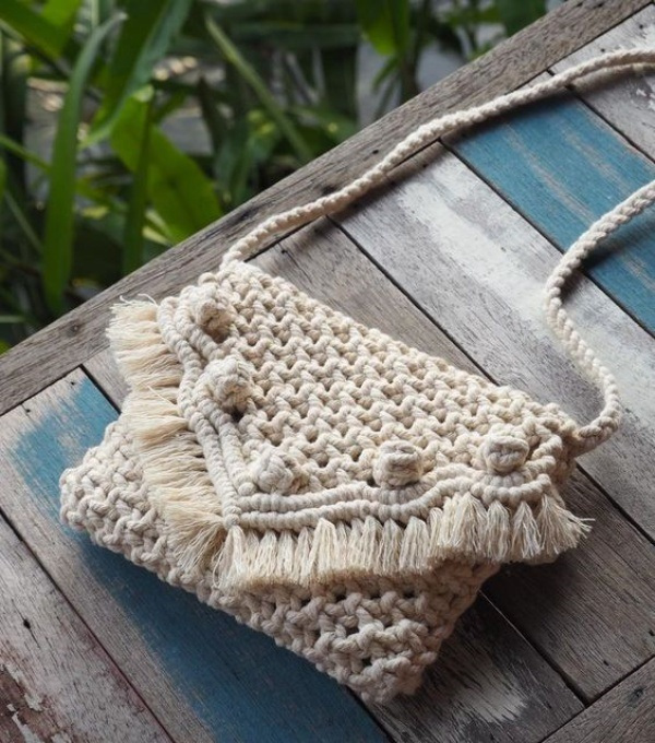 17 ideias de bolsas de macramê pequenas para copiar e vender!
